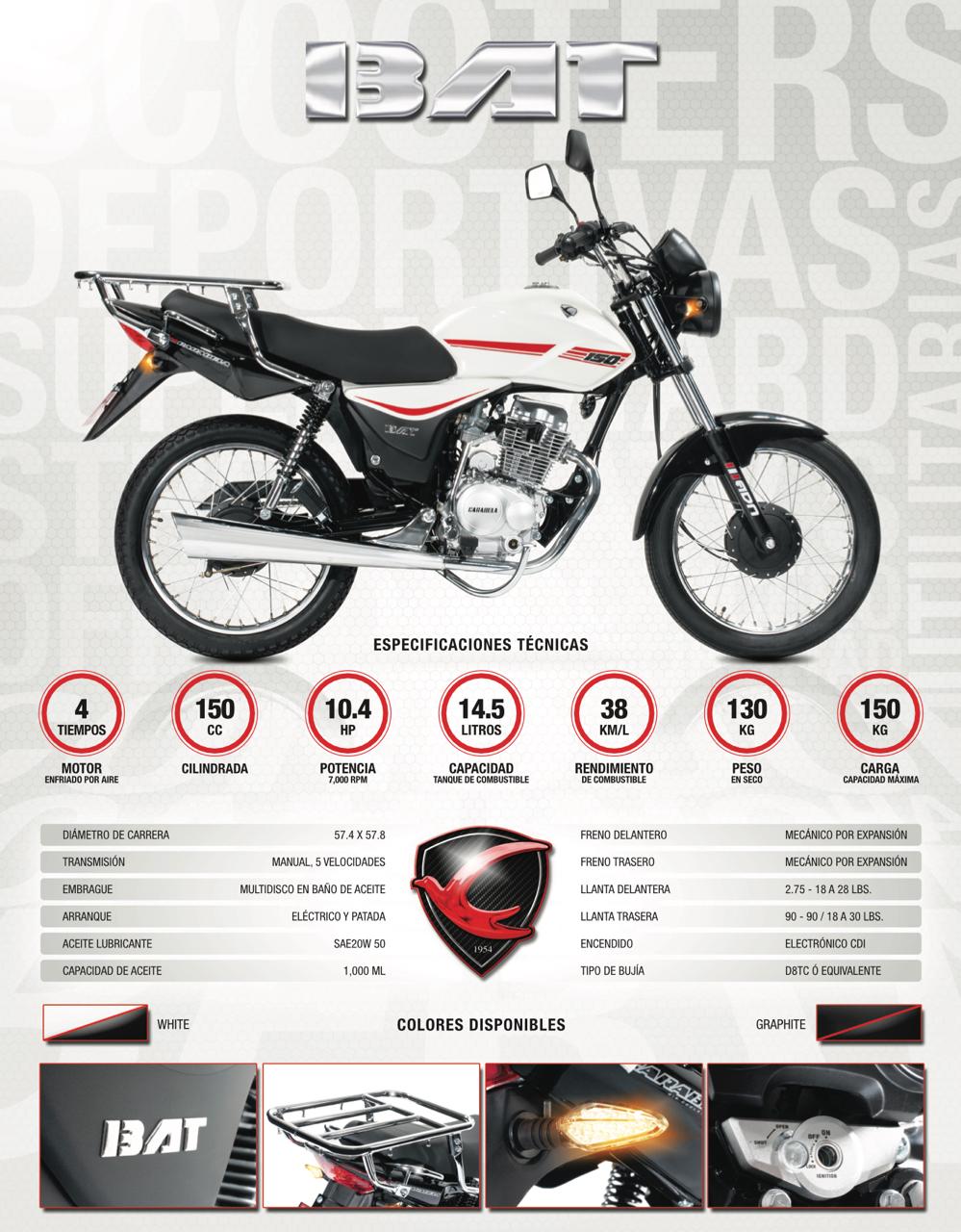 BAT 150cc